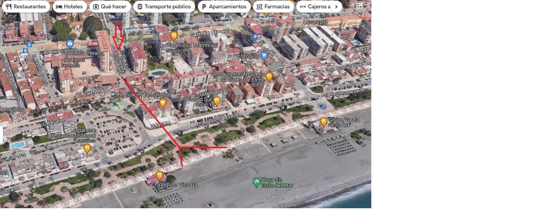 Estudio Plazamar Beach 토레델마르 아파트
